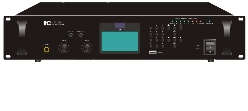 T-77120B Front Panel