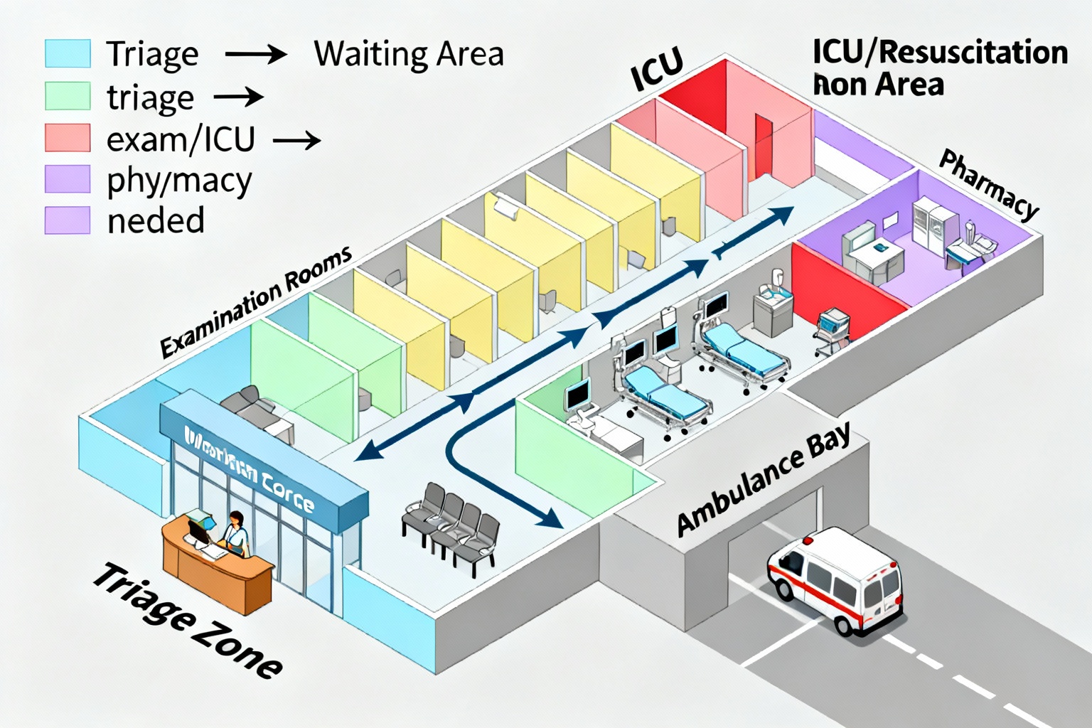 Emergency Department Topology